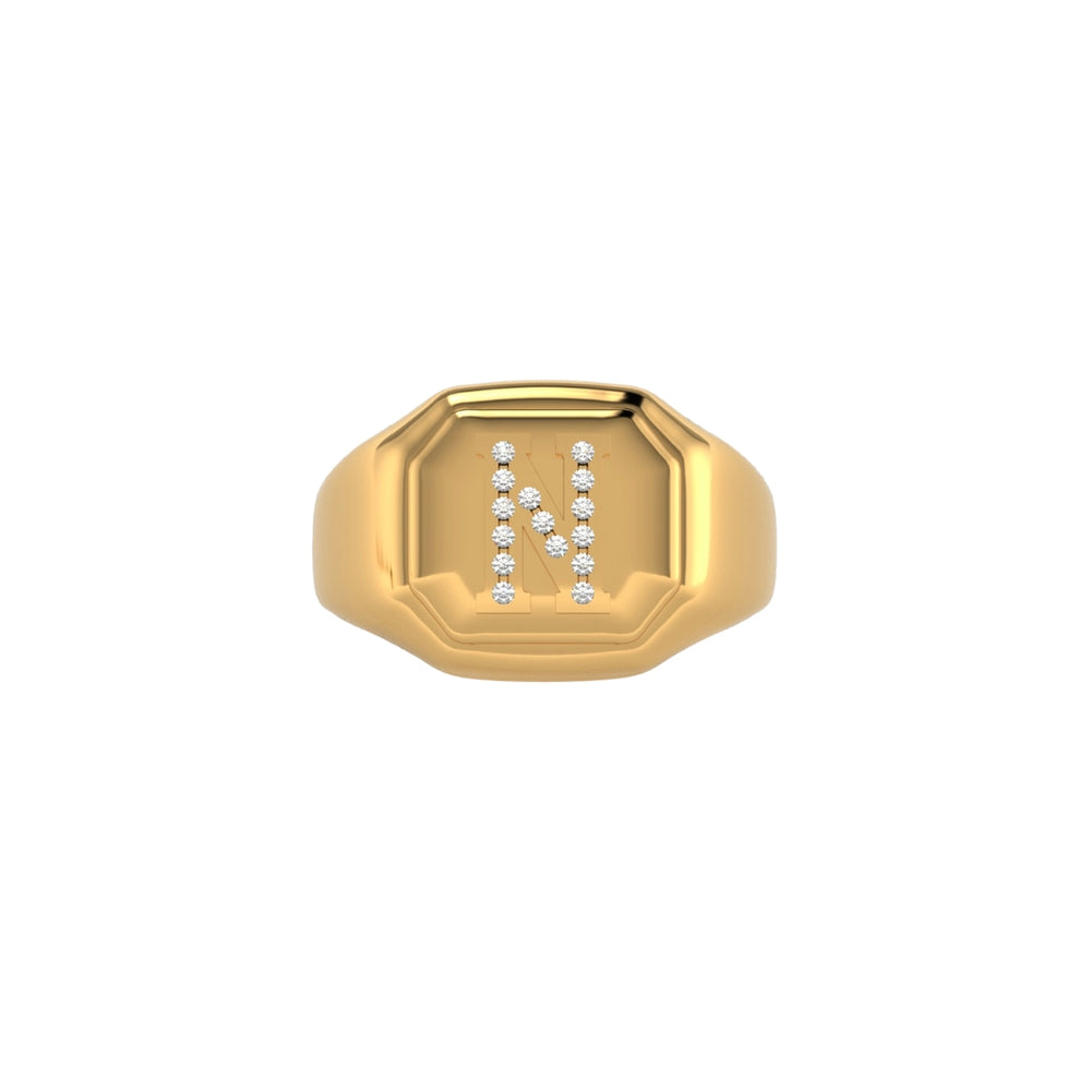 Initials Collection Ring N