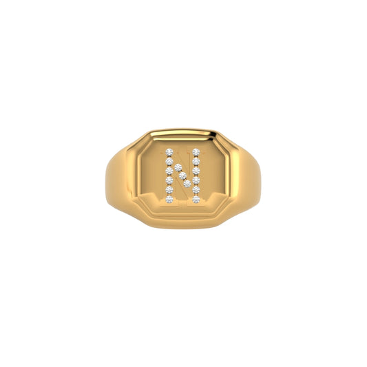 Initials Collection Ring N