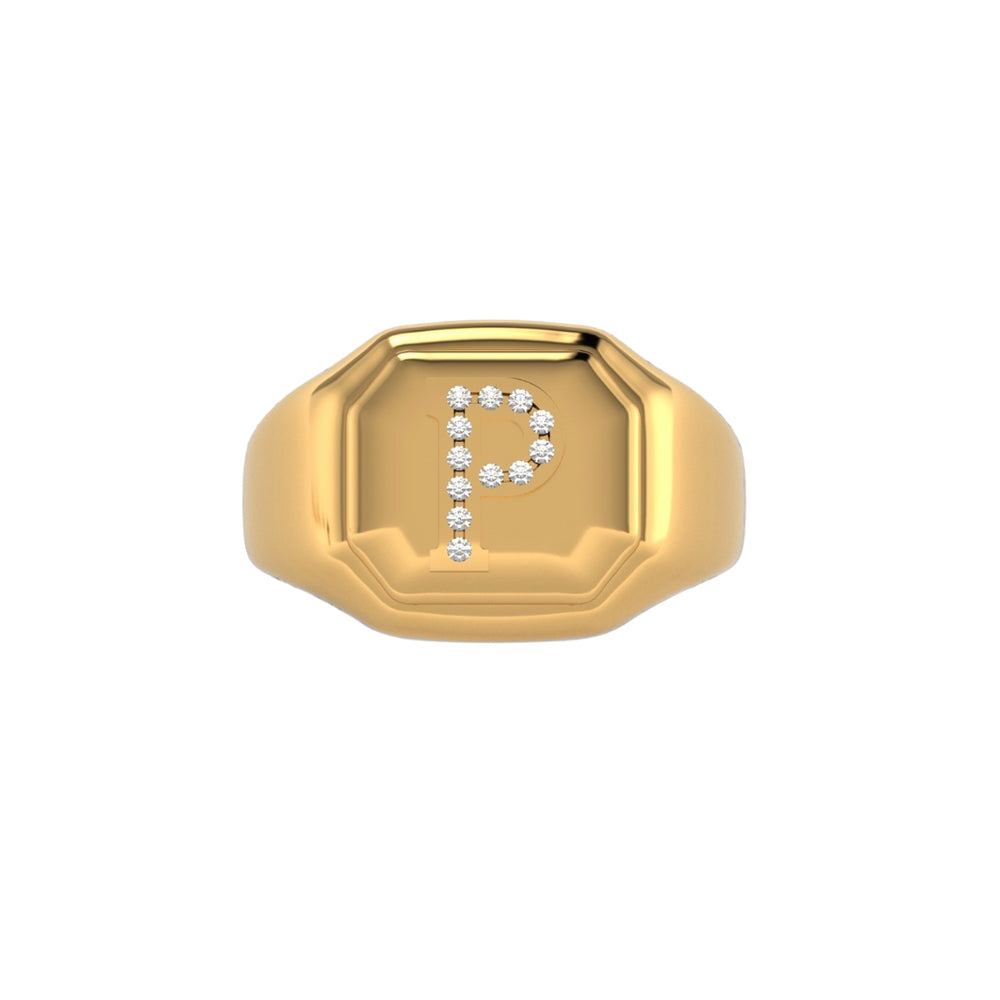 Initials Collection Ring P