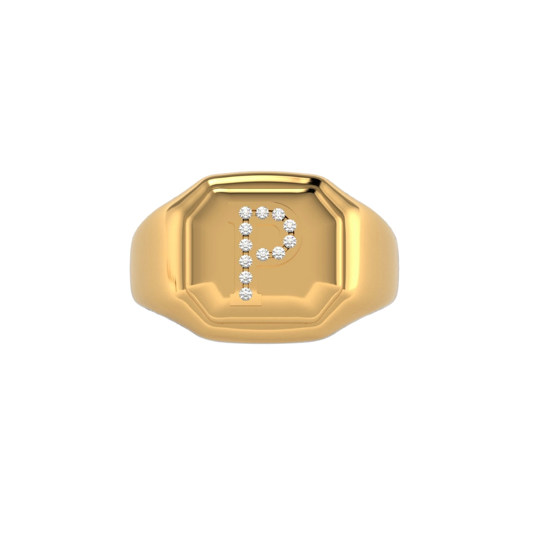 Initials Collection Ring P