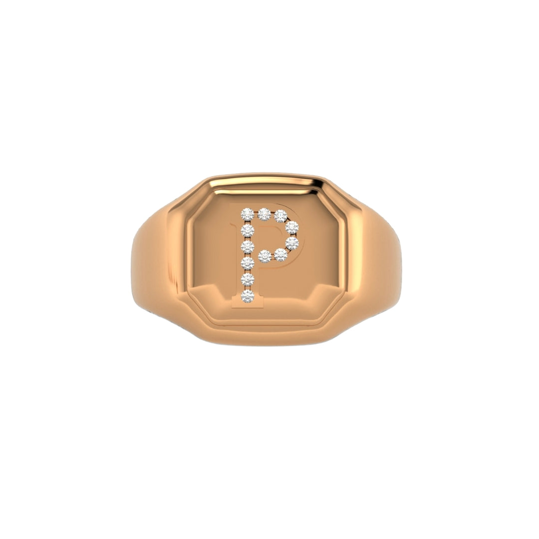 Initials Collection Ring P