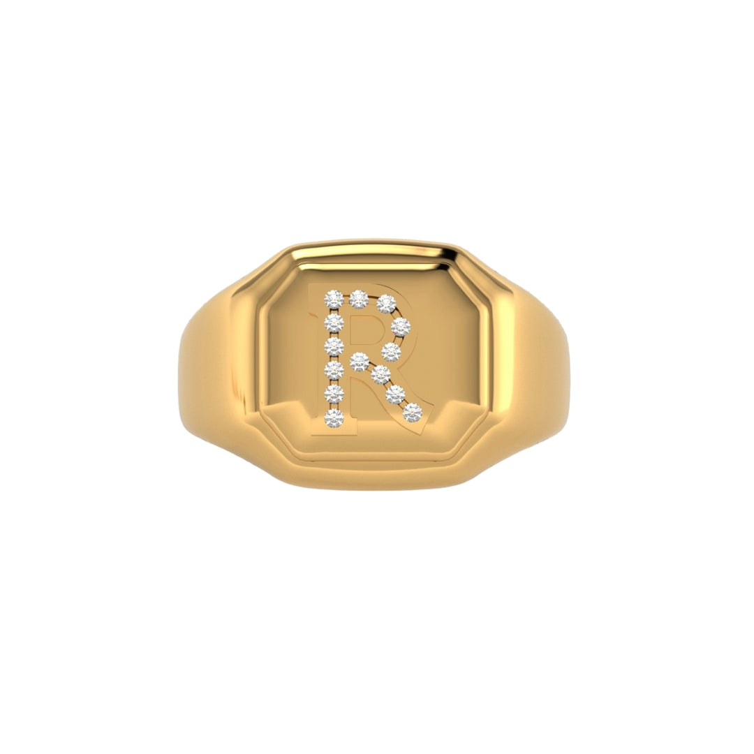 Initials Collection Ring R