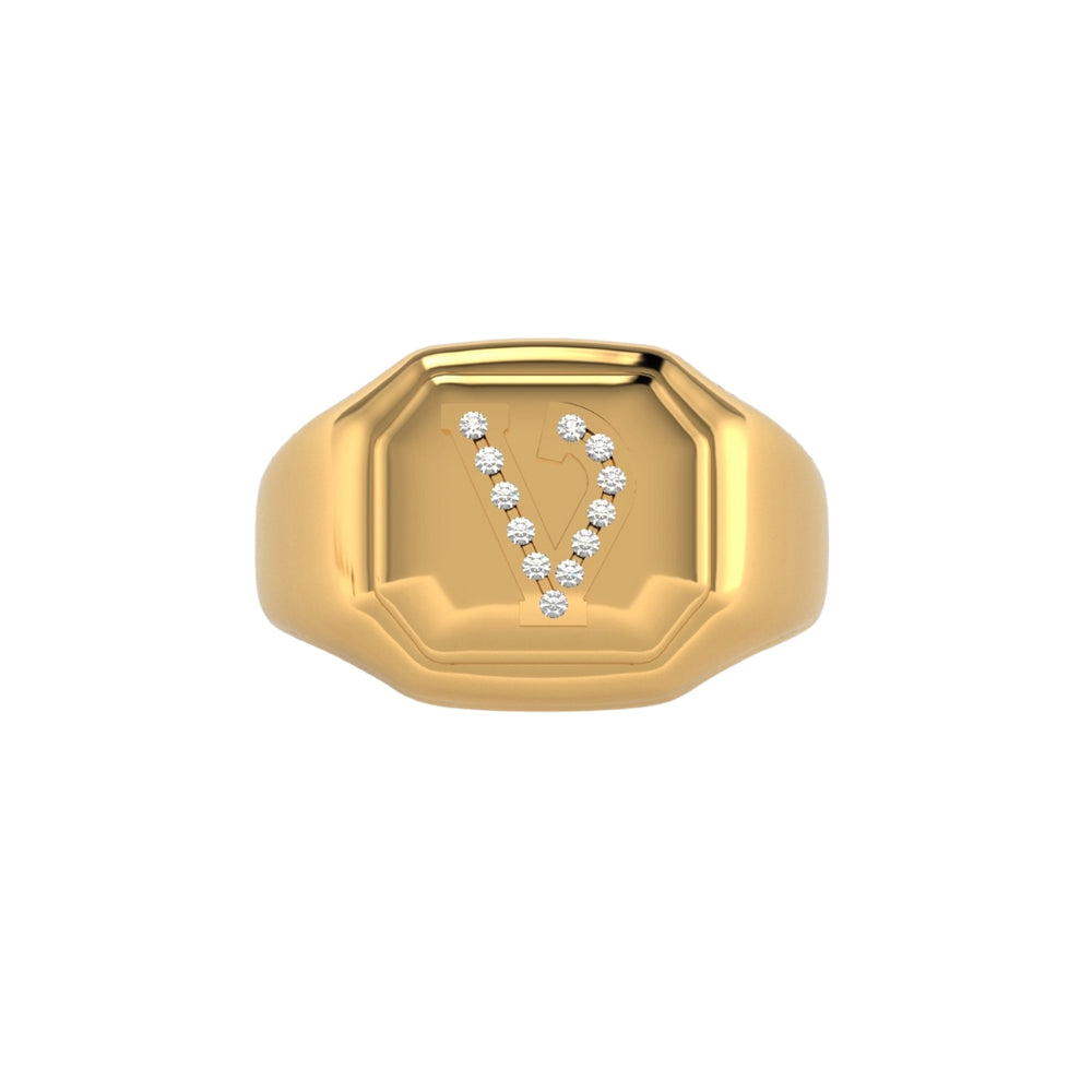 Initials Collection Ring V