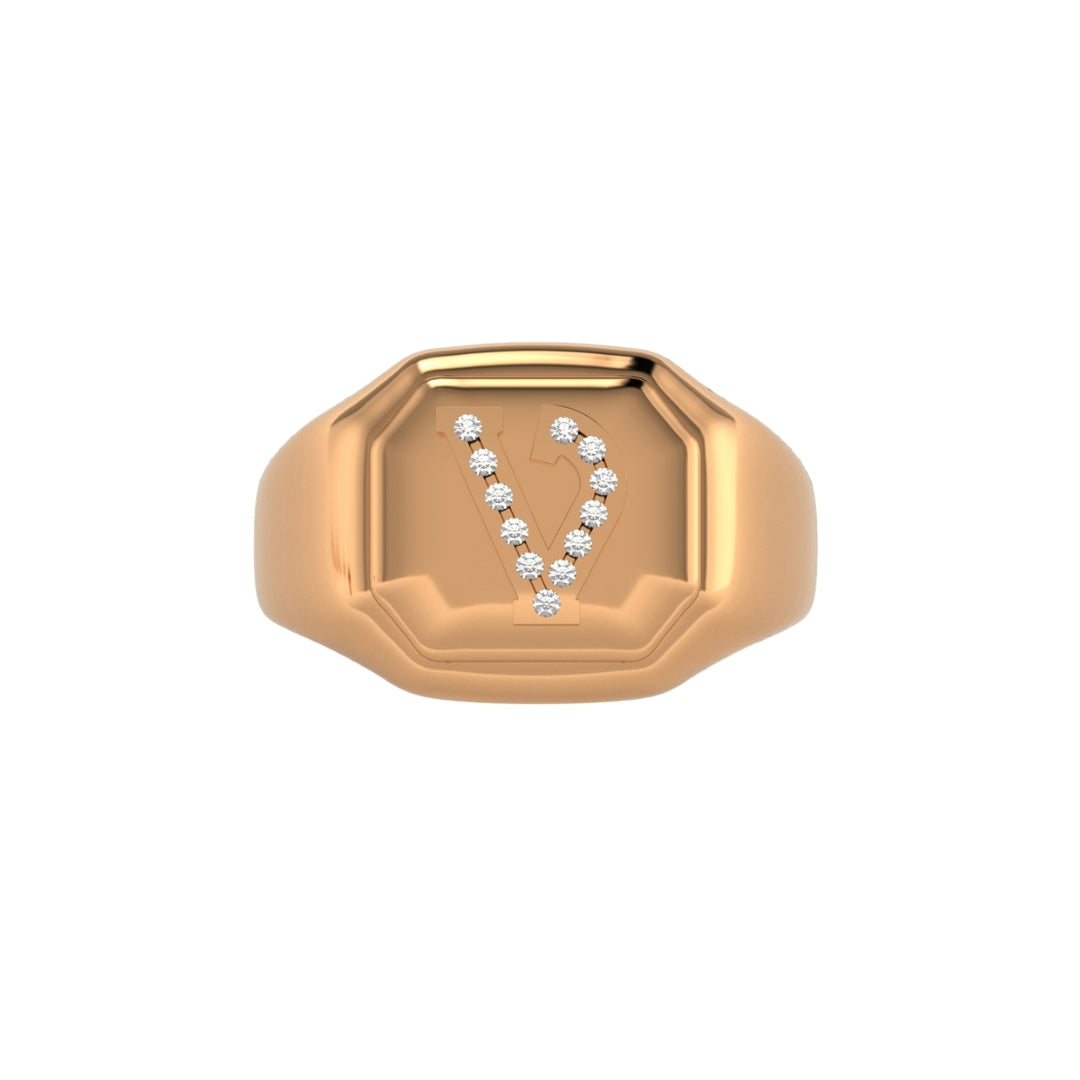 Initials Collection Ring V