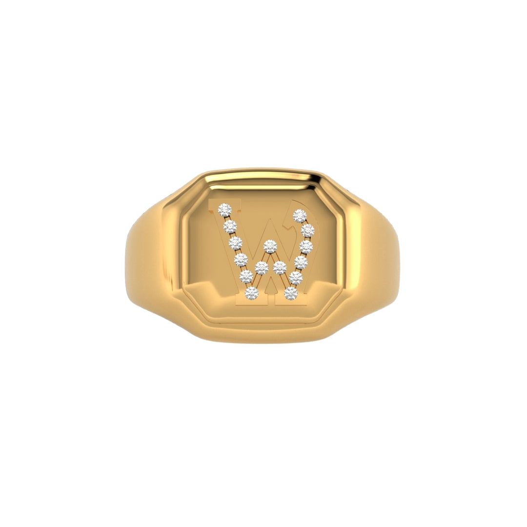 Initials Collection Ring W