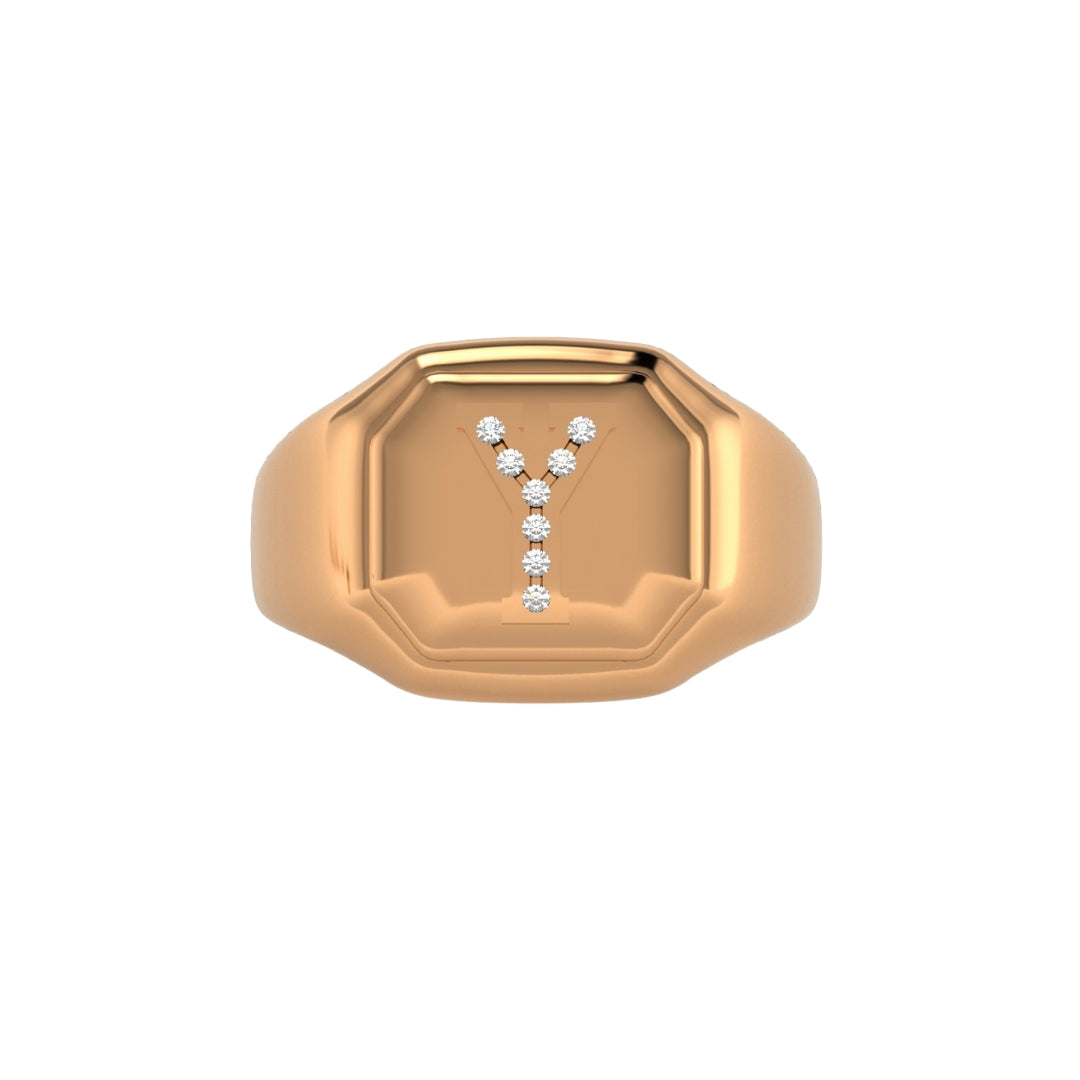 Initials Collection Ring Y