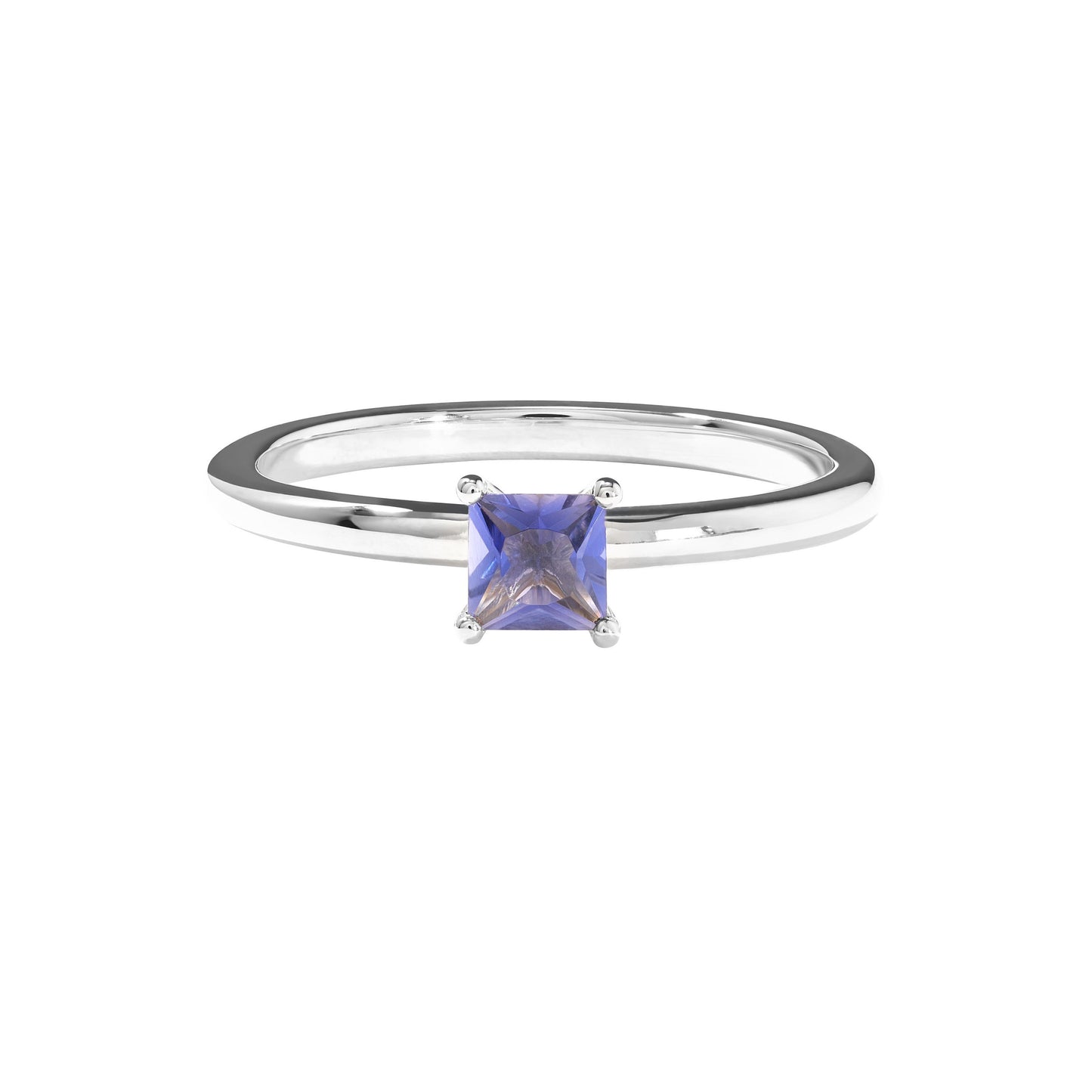 VIERI Birthstone Collection Ring Iolith - Dezember