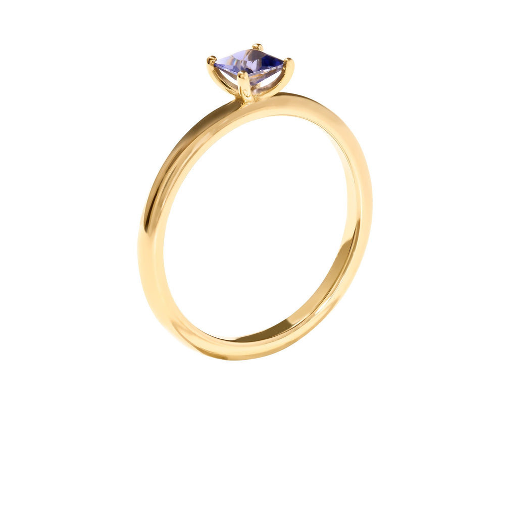 VIERI Birthstone Collection Ring Iolith - Dezember