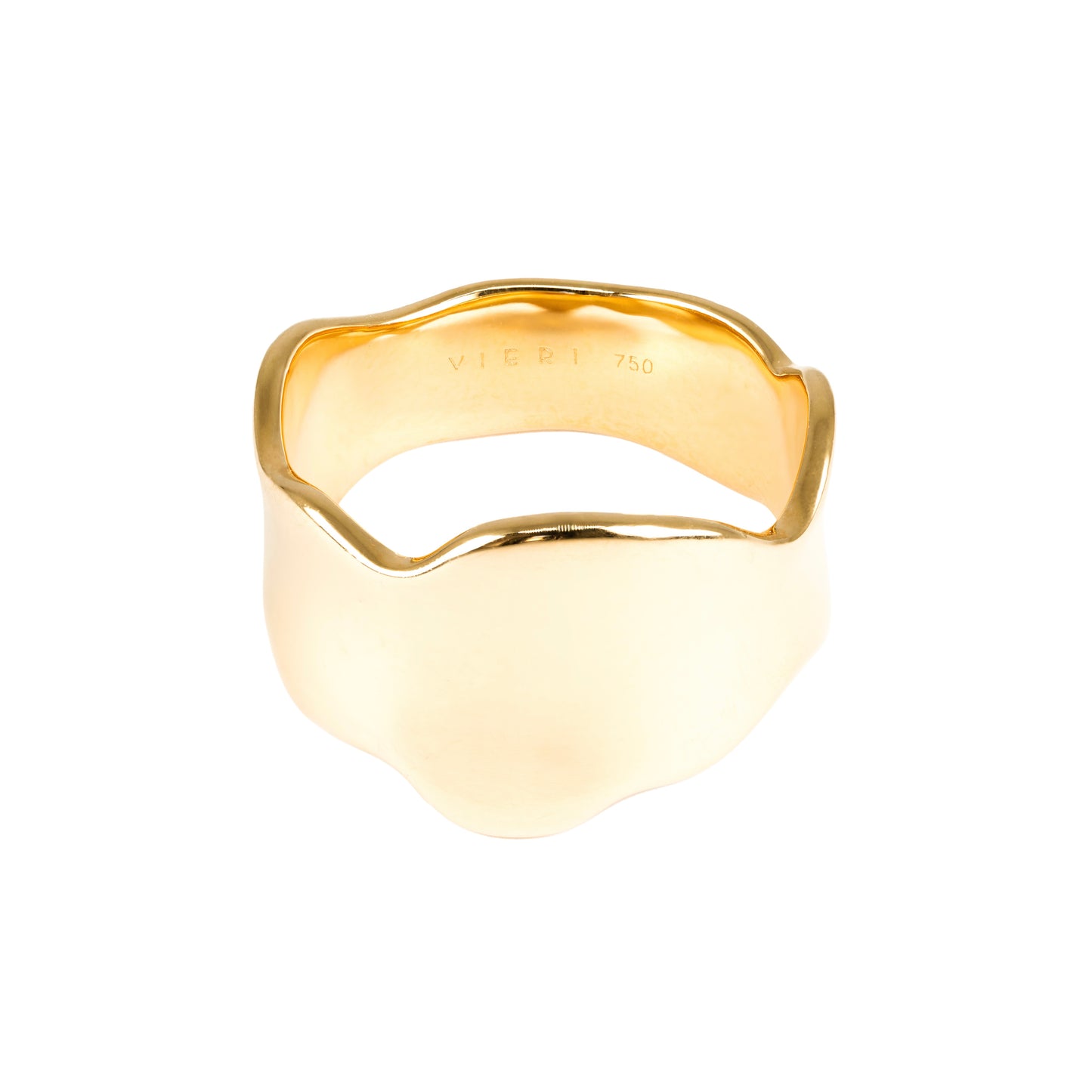 Modern Icons Collection Cloud Wave Ring