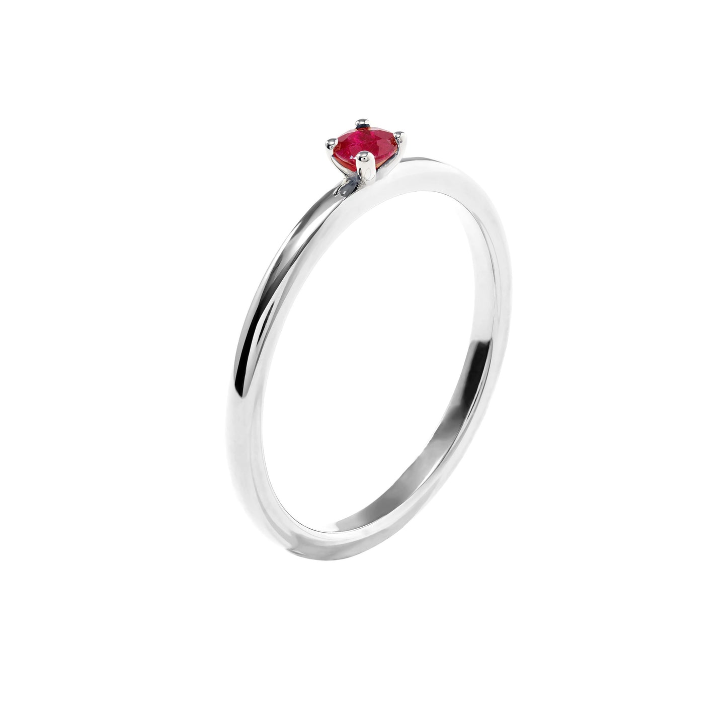 VIERI Birthstone Collection Ring Rubin - Juli