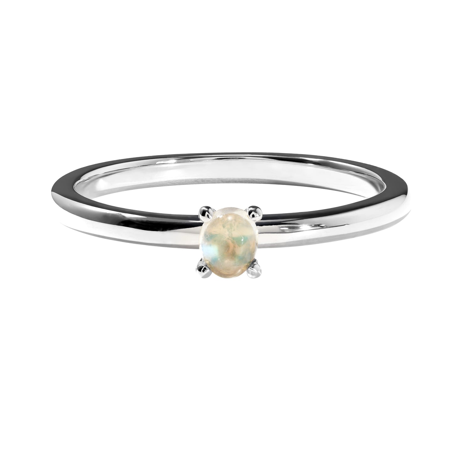 VIERI Birthstone Collection Ring Mondstein - Juni