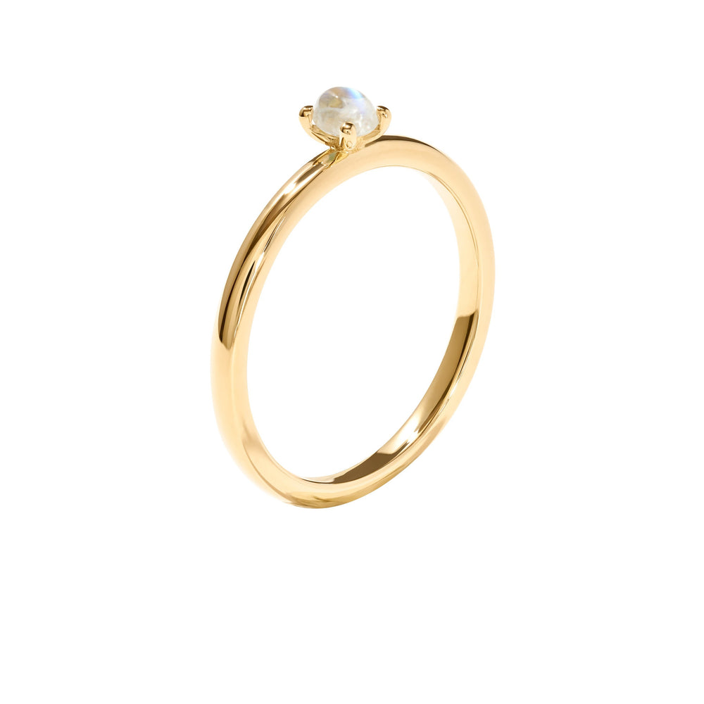 VIERI Birthstone Collection Ring Mondstein - Juni