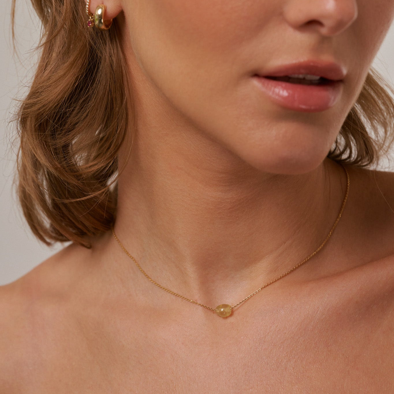 Gold Cloud Necklace