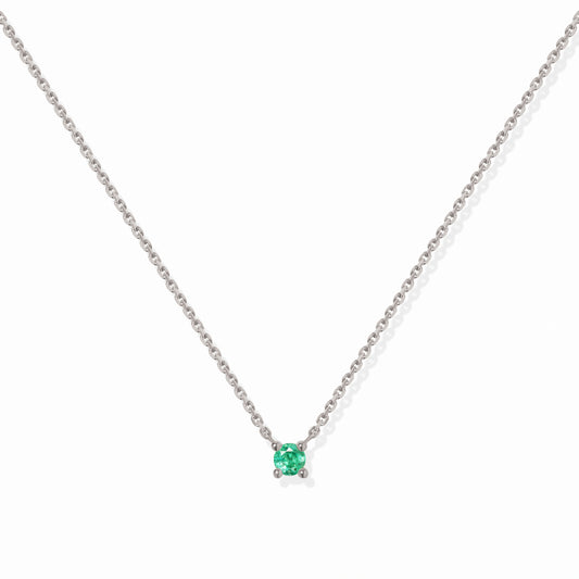 VIERI Birthstone Collection Halskette Smaragd - Mai