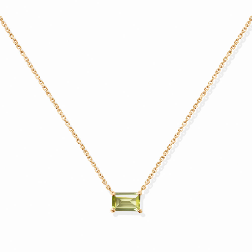 VIERI Birthstone Collection Halskette Peridot - August