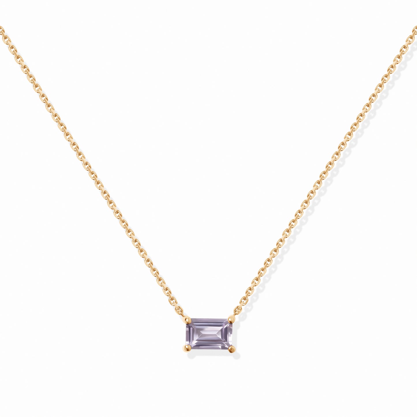 VIERI Birthstone Collection Halskette Amethyst - Februar