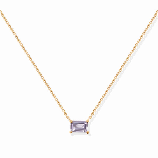 VIERI Birthstone Collection Halskette Amethyst - Februar