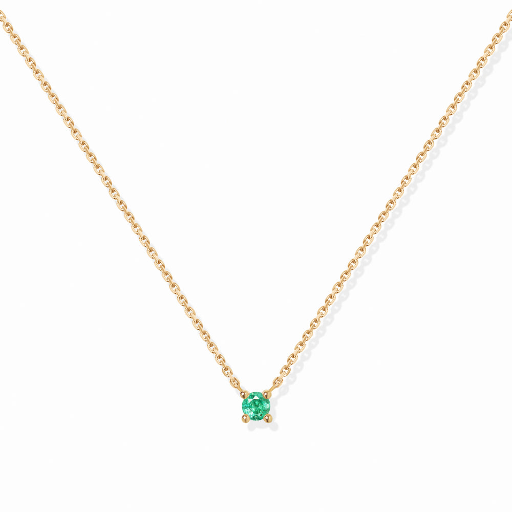 VIERI Birthstone Collection Halskette Smaragd - Mai