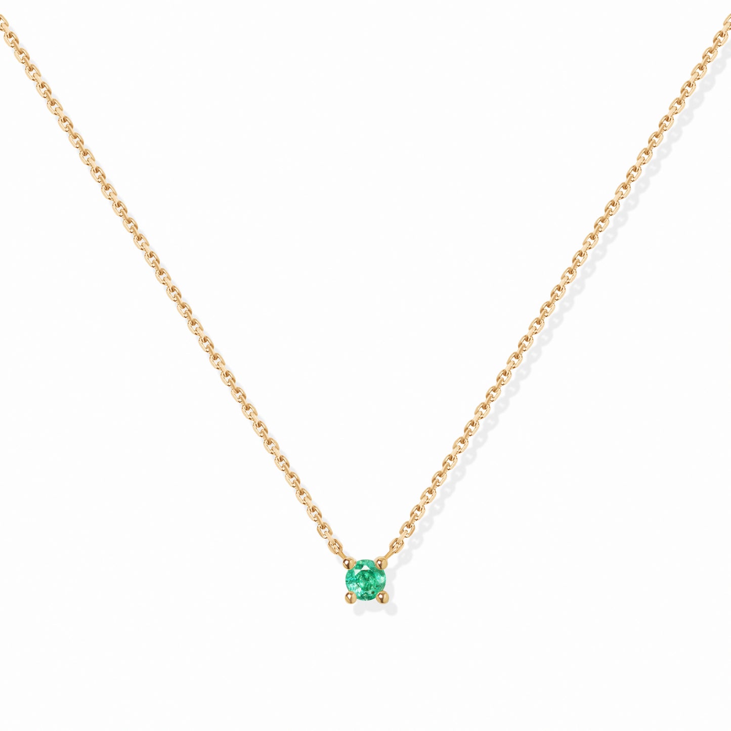 VIERI Birthstone Collection Halskette Smaragd - Mai