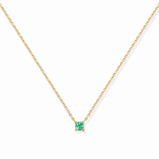 VIERI Birthstone Collection Halskette Smaragd - Mai