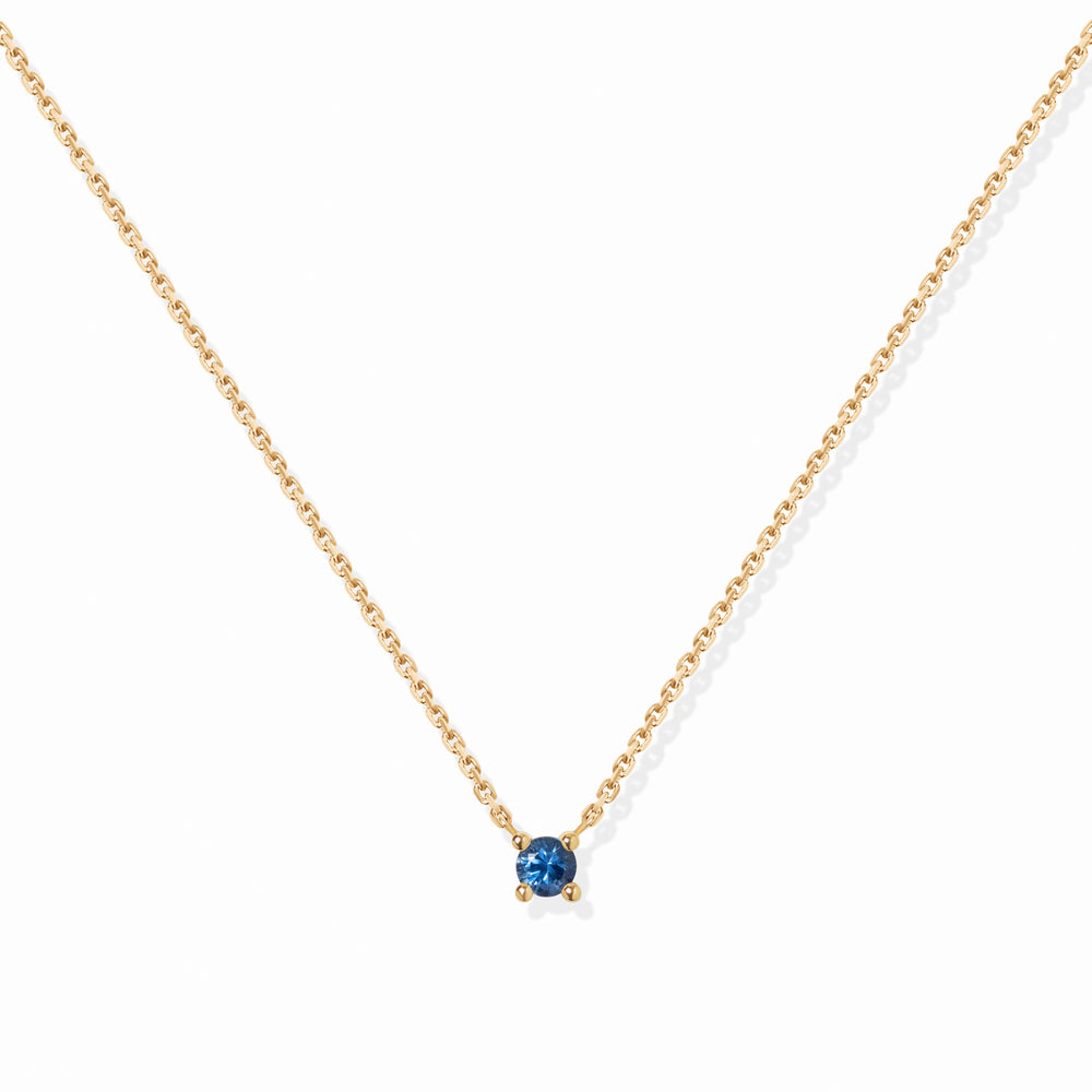 VIERI Birthstone Collection Halskette Saphir - September