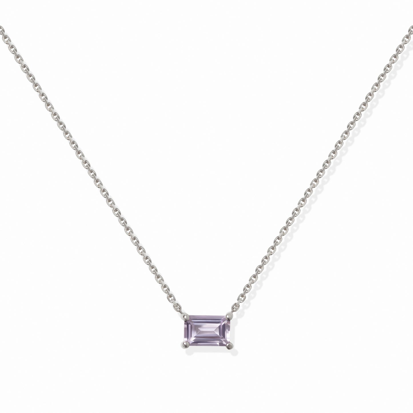 VIERI Birthstone Collection Halskette Amethyst - Februar