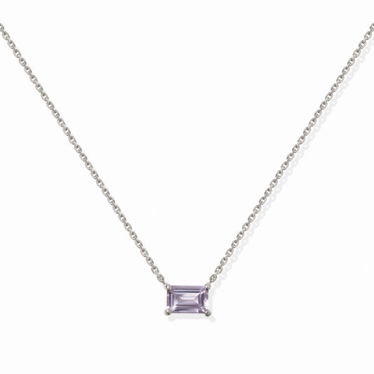 VIERI Birthstone Collection Halskette Amethyst - Februar