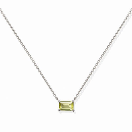 VIERI Birthstone Collection Halskette Peridot - August