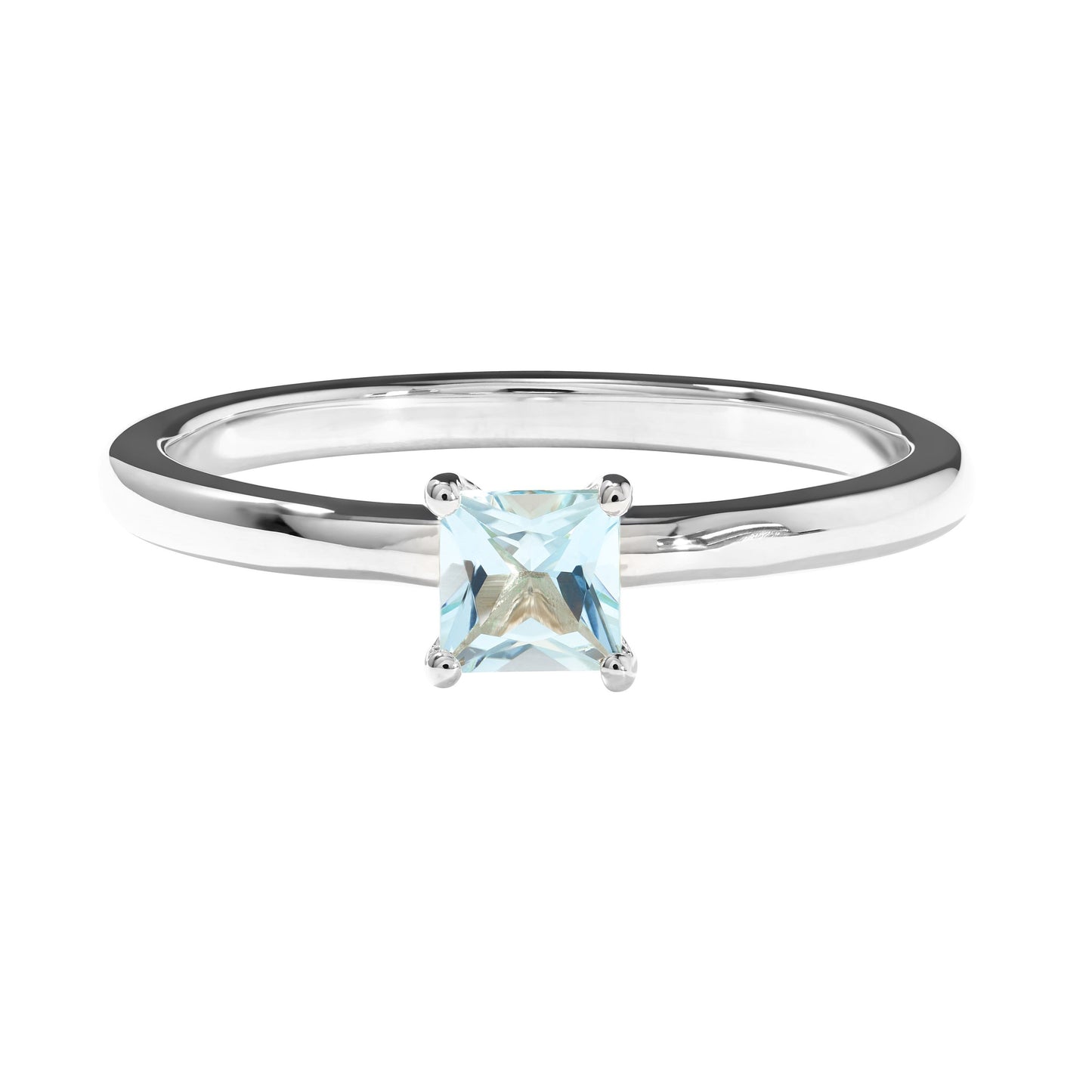 VIERI Birthstone Collection Ring Aquamarin - März