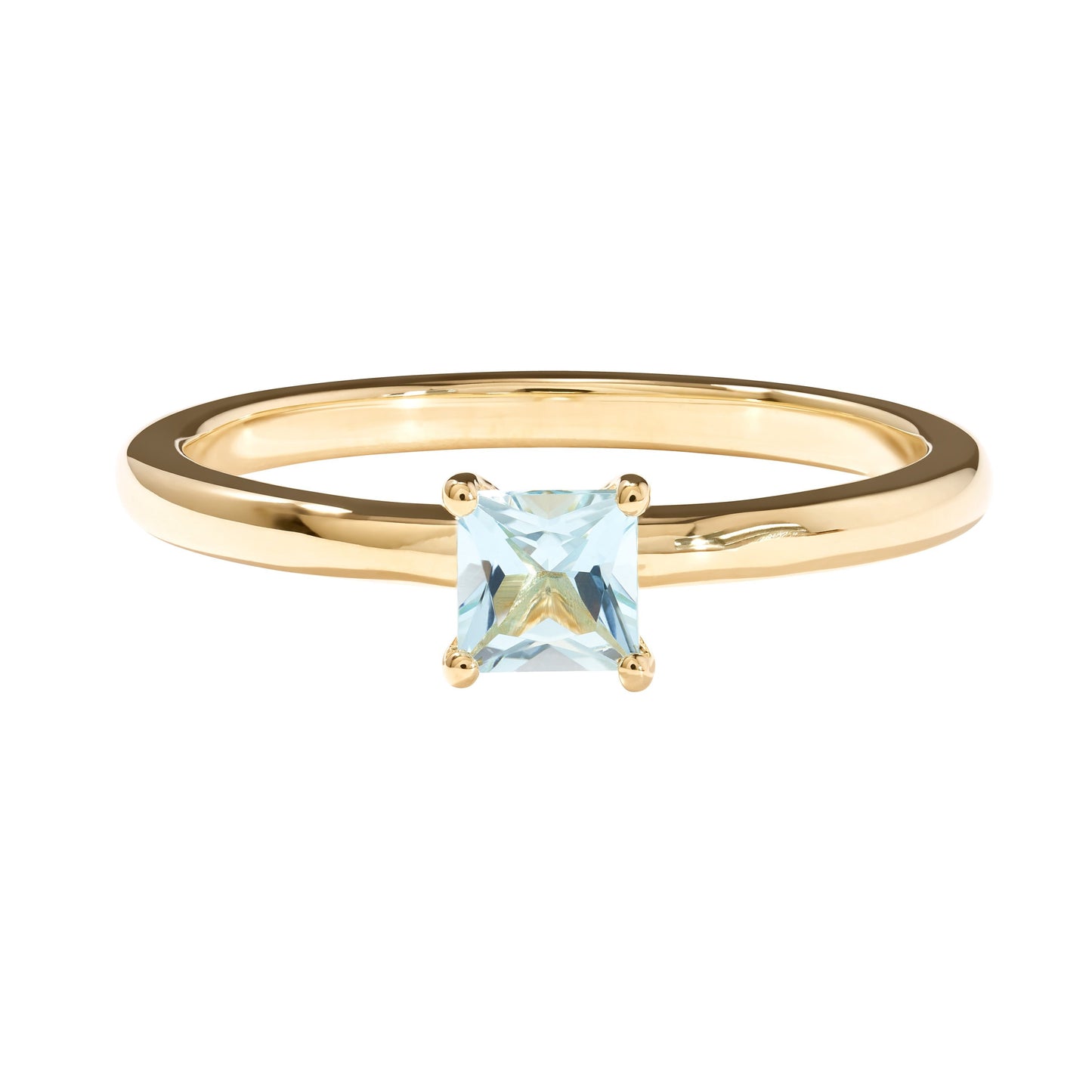 VIERI Birthstone Collection Ring Aquamarin - März