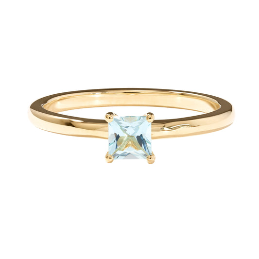 VIERI Birthstone Collection Ring Aquamarin - März