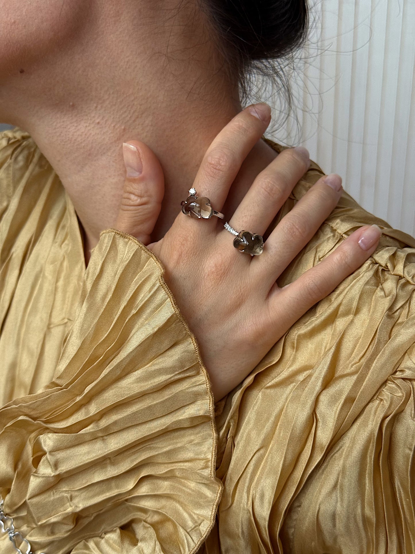 Golden Edition Cloud Ring Diamond