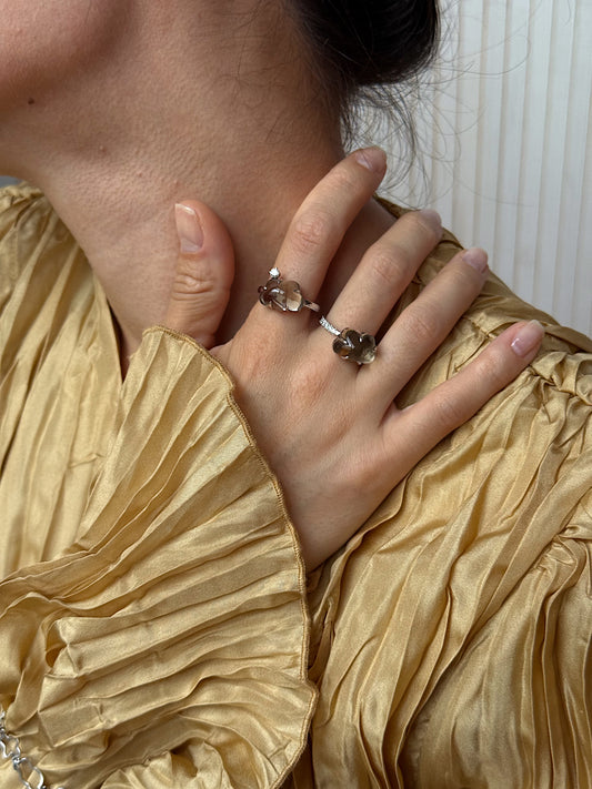 Golden Edition Cloud Ring Diamond