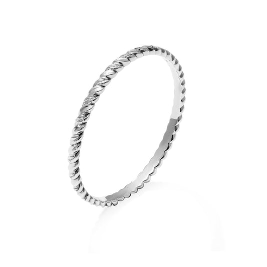 Lily Collection Band Ring Mini