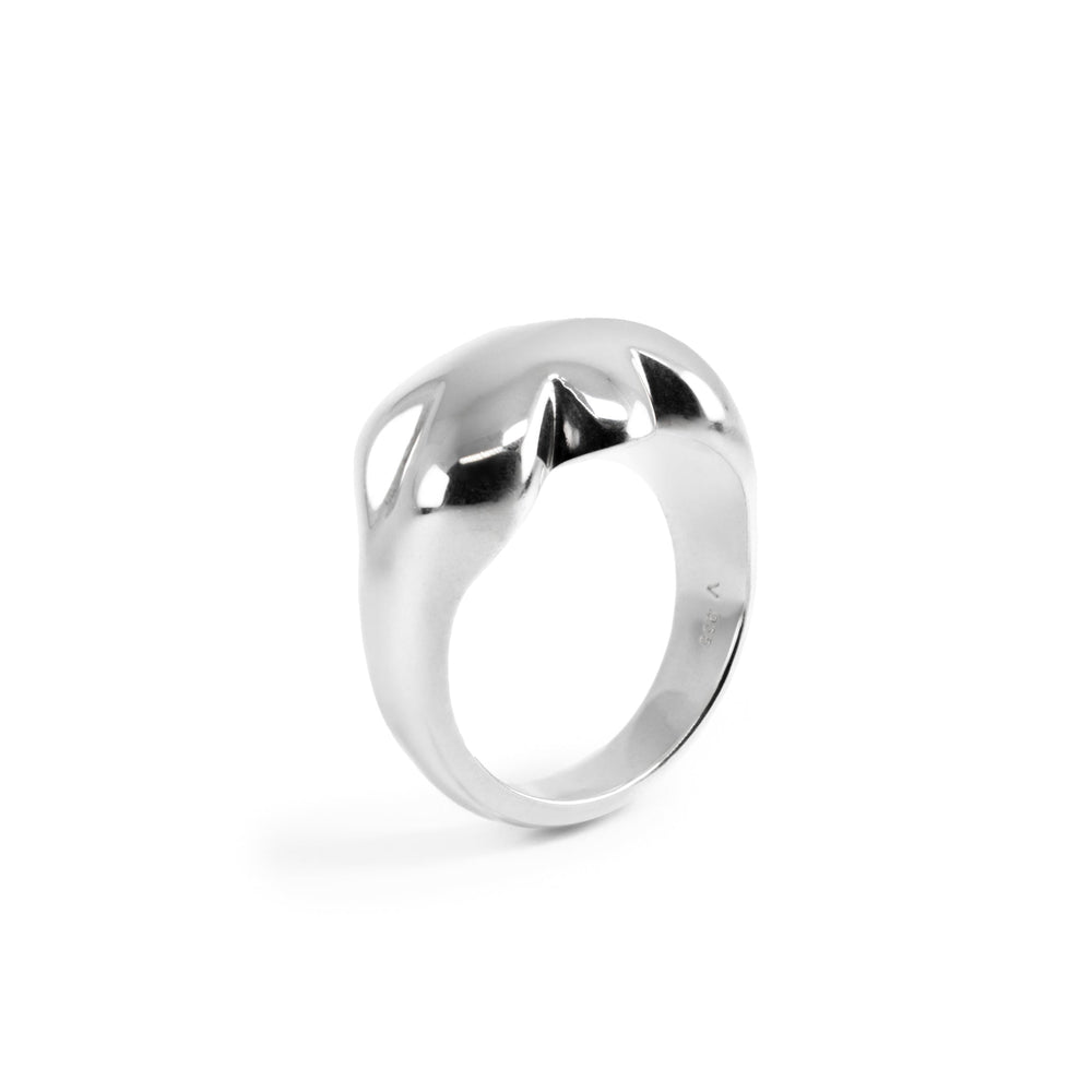 VIERI x Cloudy Bold Ring Silver