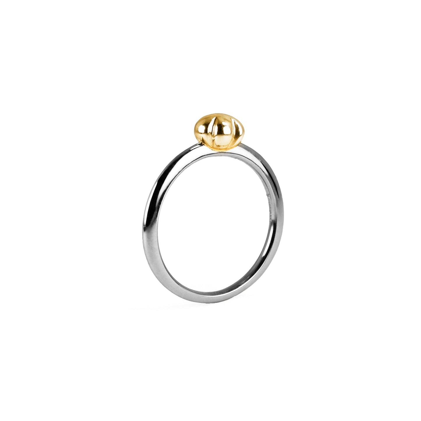 VIERI x Cloudy Two Tone Ring Silver