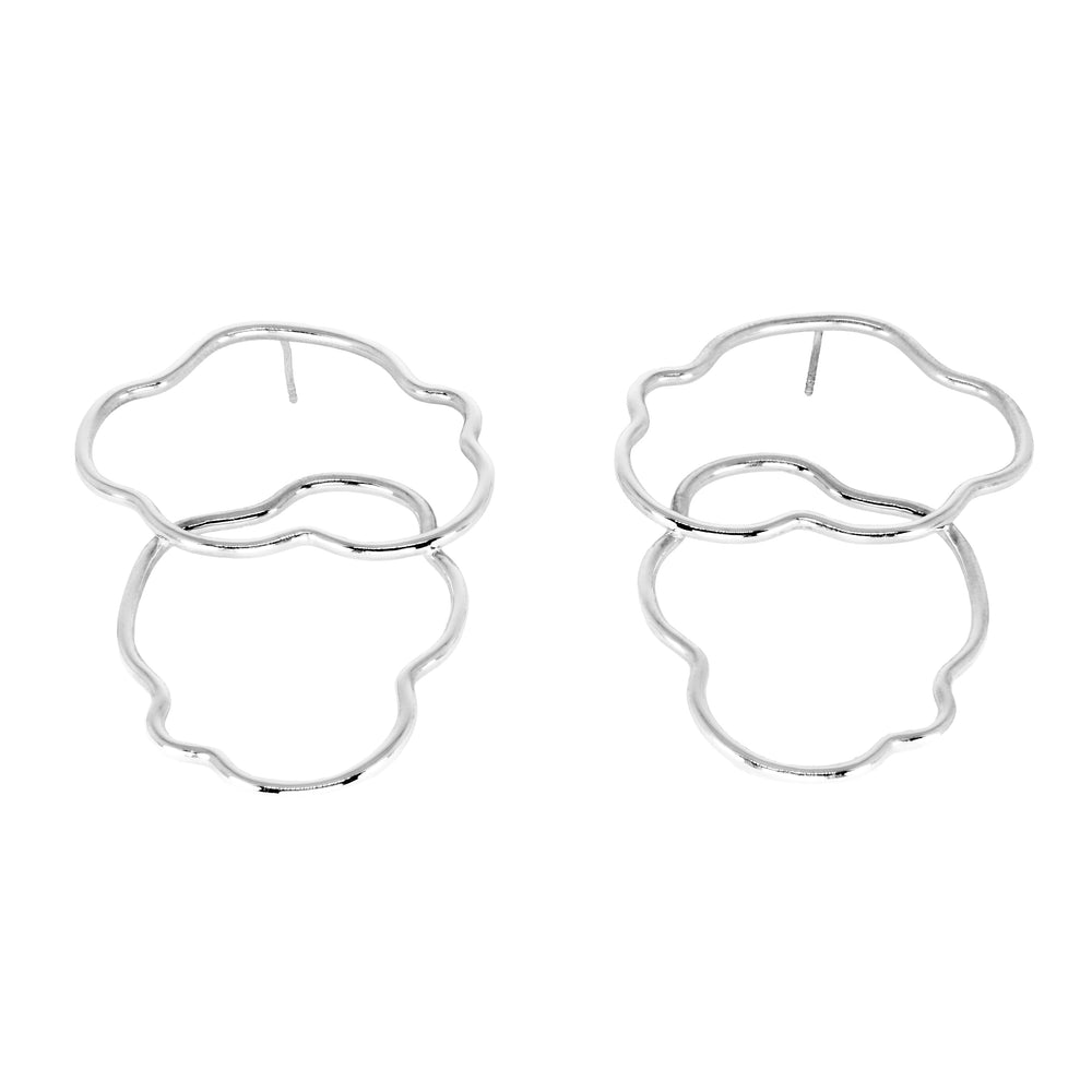 VIERI x Cloudy Solid Hoops