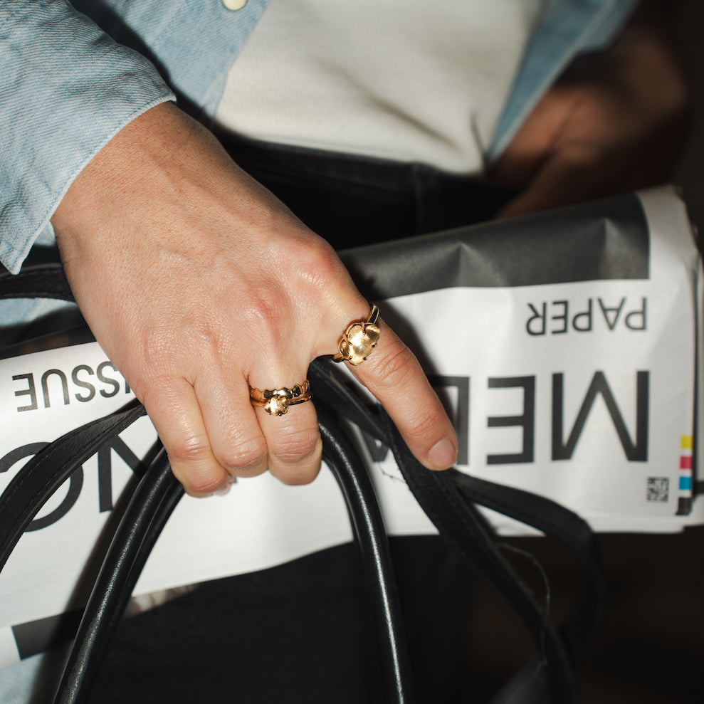 Golden Edition Cloud Ring Diamond