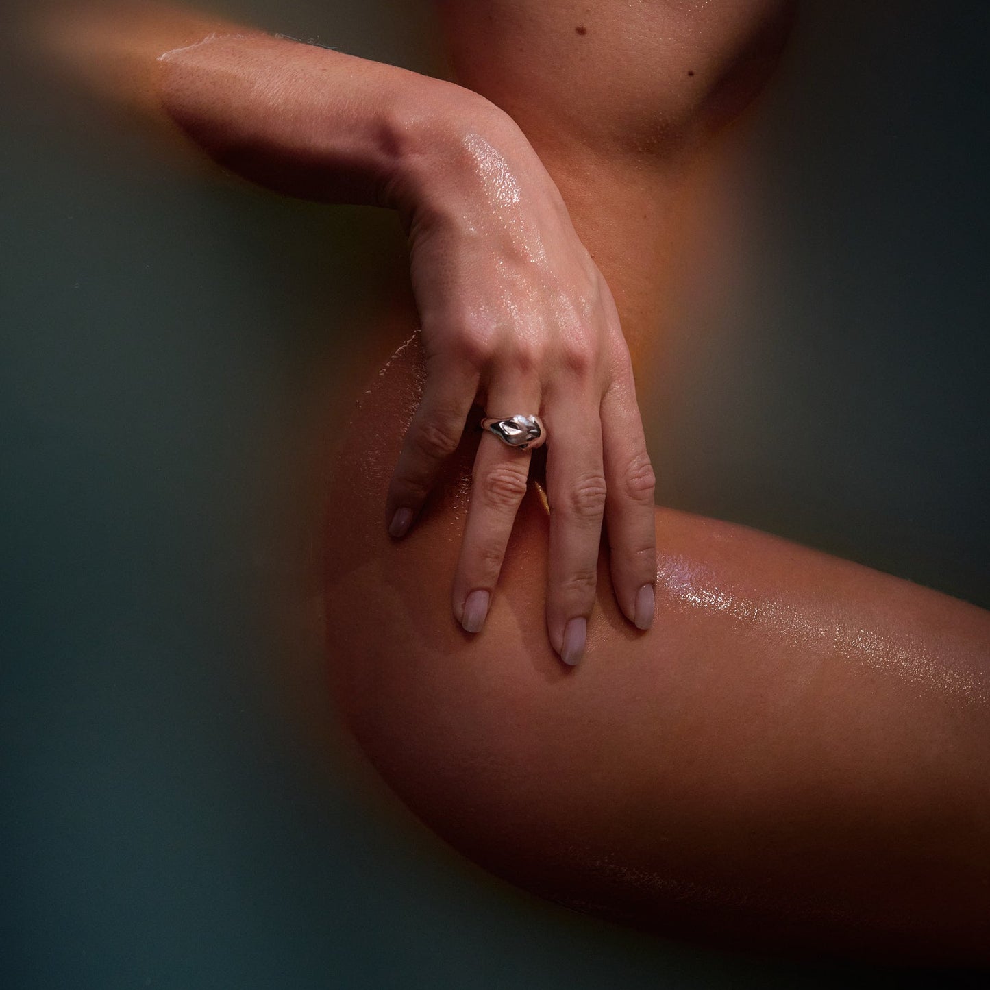 VIERI x Cloudy Bold Ring Silver