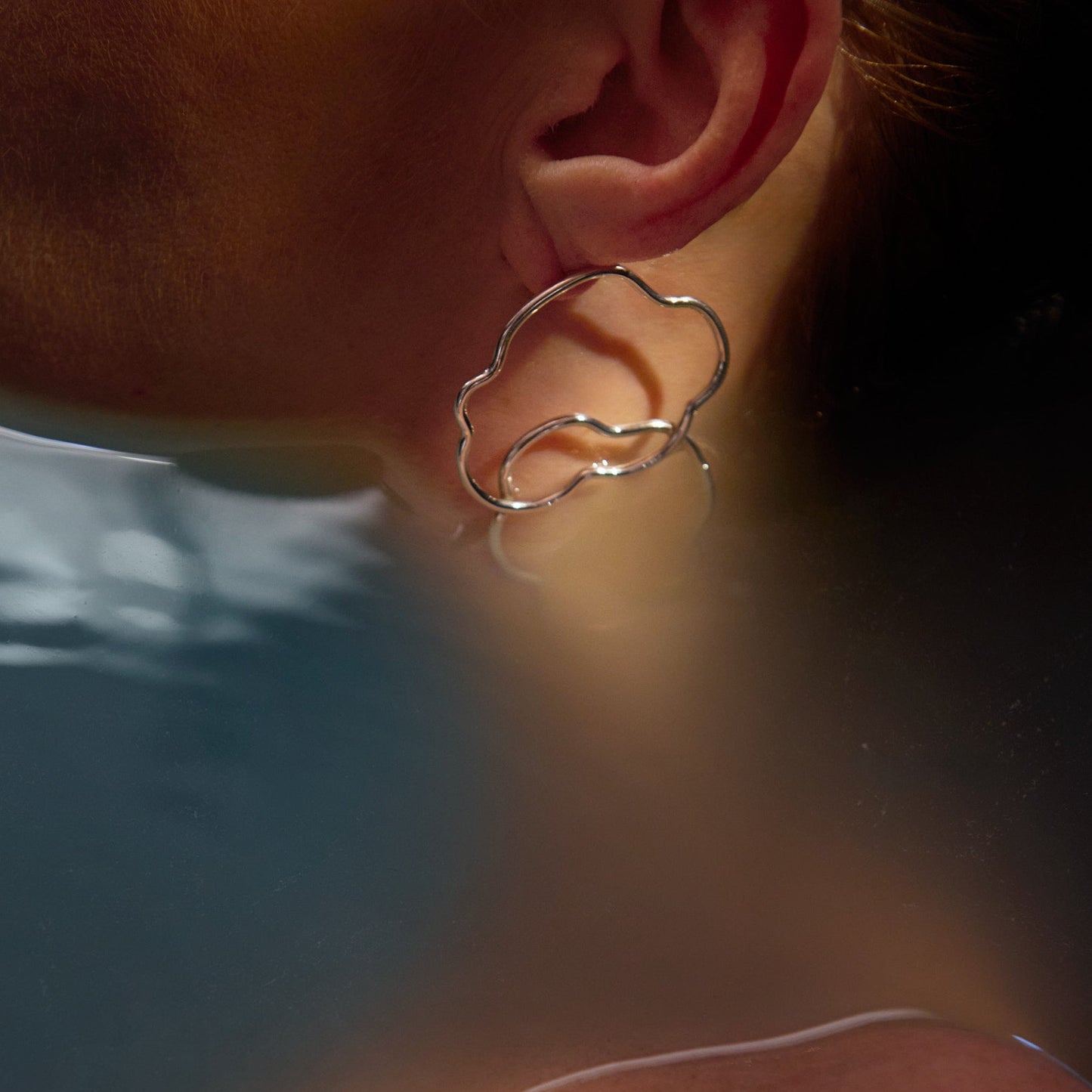 VIERI x Cloudy Solid Hoops