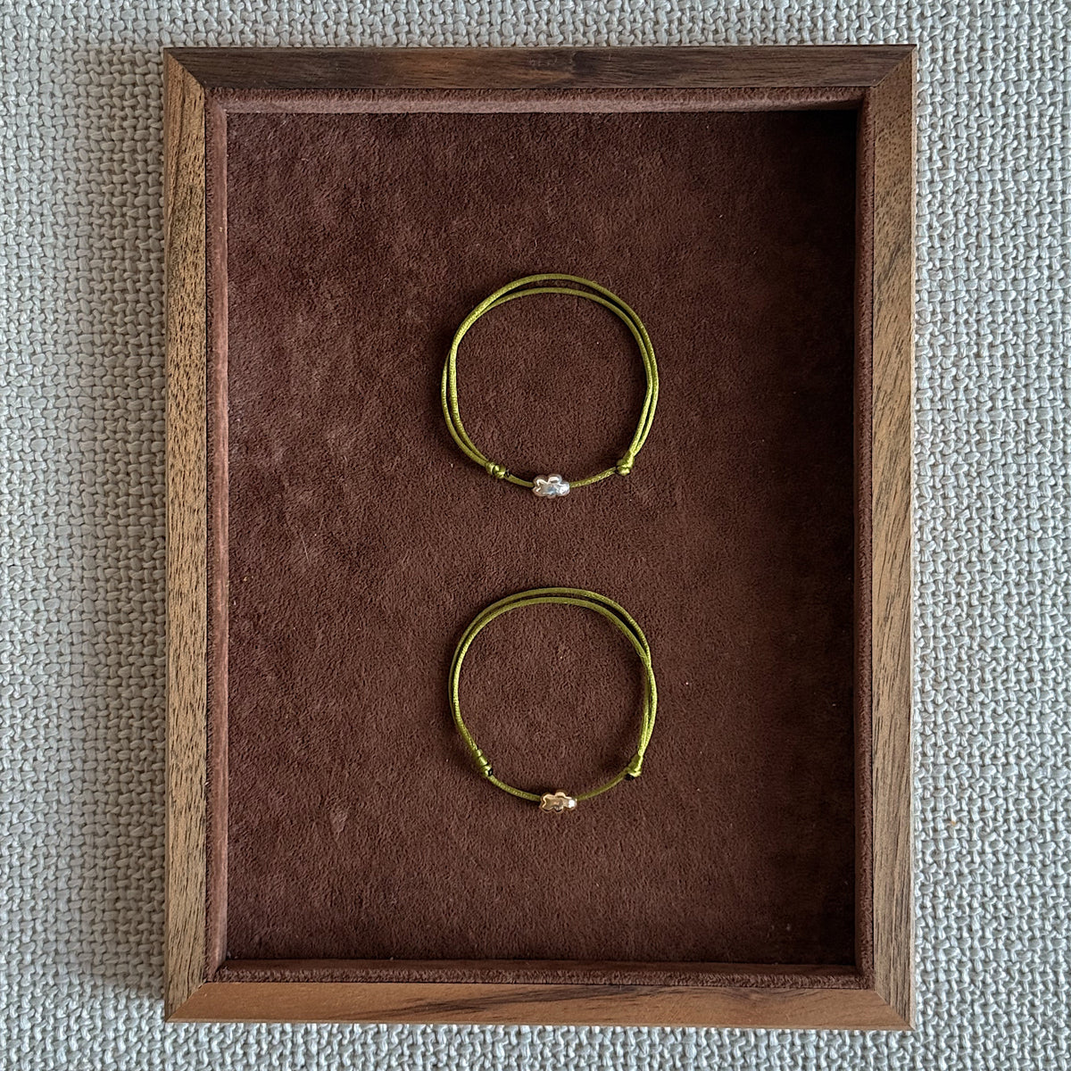 The Single Cloud Satin Bracelet